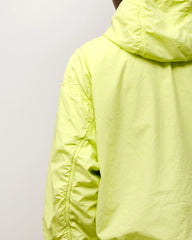 DOUBLE COTTON HOODED JACKET