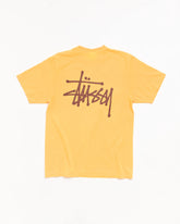 BASIC STÜSSY TEE PIGMENT DYED