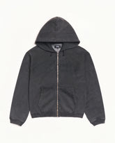 FADED GRAPHIC ZIP HOODIE