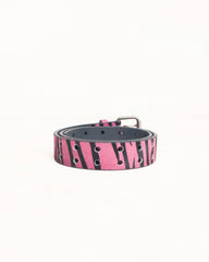 PUNCH OUT LEATHER BELT