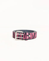 PUNCH OUT LEATHER BELT