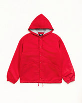 HOODED COACHES JACKET