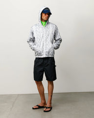 ATHLETIC MESH ZIP HOODIE