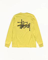 BASIC STÜSSY LS TEE PIGMENT DYED
