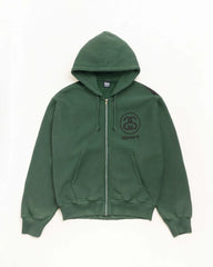 LINK SPORT ZIP HOODIE GARMENT DYED