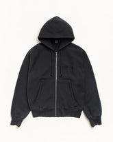 BEACH ROOTS ZIP HOODIE GARMENT DYED