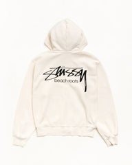 BEACH ROOTS ZIP HOODIE GARMENT DYED