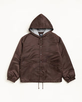 HOODED COACHES JACKET
