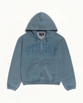 FADED GRAPHIC ZIP HOODIE