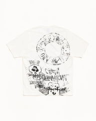 SKULLS TEE PIGMENT DYED