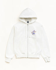 DOT SURF PUFF PRINT ZIP HOODIE
