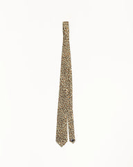 JACQUARD LEOPARD TIE