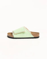 STÜSSY & BIRKENSTOCK SOLANA SHEARLING SLIDE