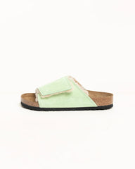 STÜSSY & BIRKENSTOCK SOLANA SHEARLING SLIDE