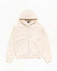 LINK SPORT ZIP HOODIE GARMENT DYED