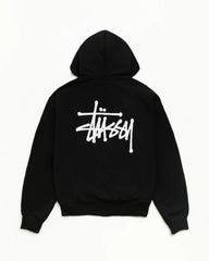 BASIC STÜSSY ZIP HOODIE