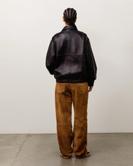 LEATHER WORK JACKET