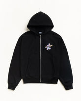 DOT SURF PUFF PRINT ZIP HOODIE