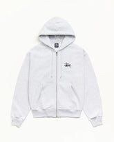 BASIC STÜSSY ZIP HOODIE