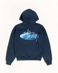 WAVE OVAL HOODIE