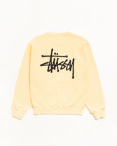 BASIC STÜSSY CREW GARMENT DYED