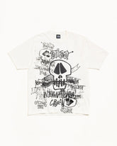 SKULLS TEE PIGMENT DYED