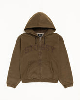 FADED GRAPHIC ZIP HOODIE