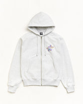 DOT SURF PUFF PRINT ZIP HOODIE