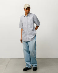 BOXY SS SHIRT 8 BALL STRIPE