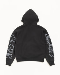 MOTIF PRINT HOODIE