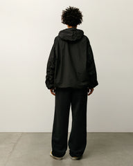 DOUBLE COTTON HOODED JACKET