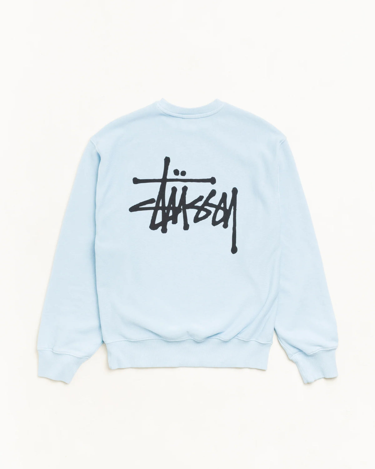 BASIC STÜSSY CREW GARMENT DYED