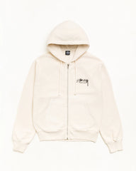 BEACH ROOTS ZIP HOODIE GARMENT DYED