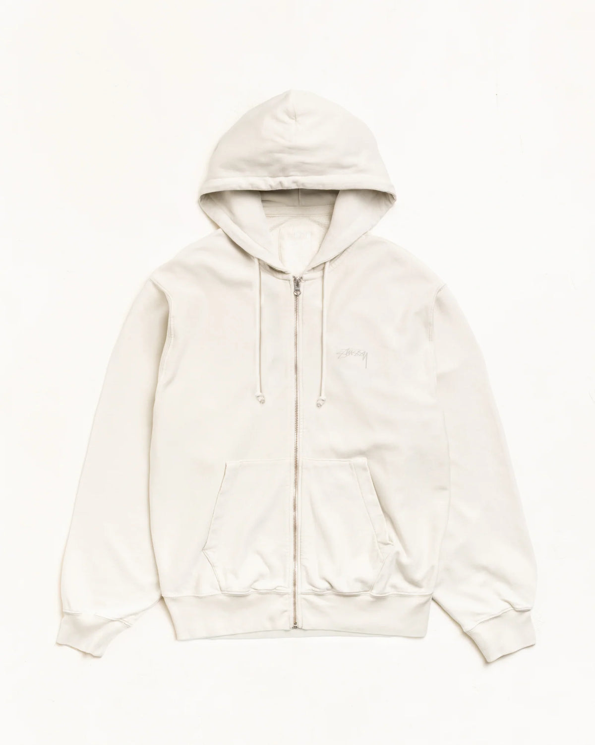 LIGHTWEIGHT TERRY ZIP HOODIE