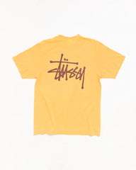 BASIC STÜSSY TEE PIGMENT DYED