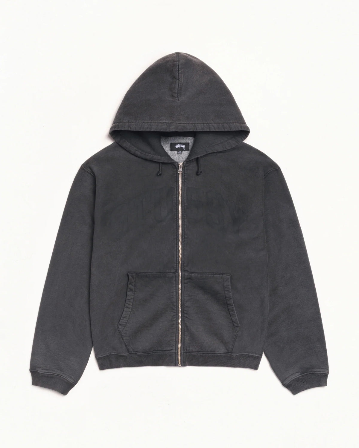 FADED GRAPHIC ZIP HOODIE