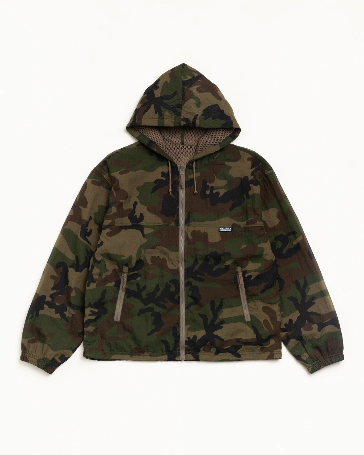 LAYERED MESH REVERSIBLE JACKET