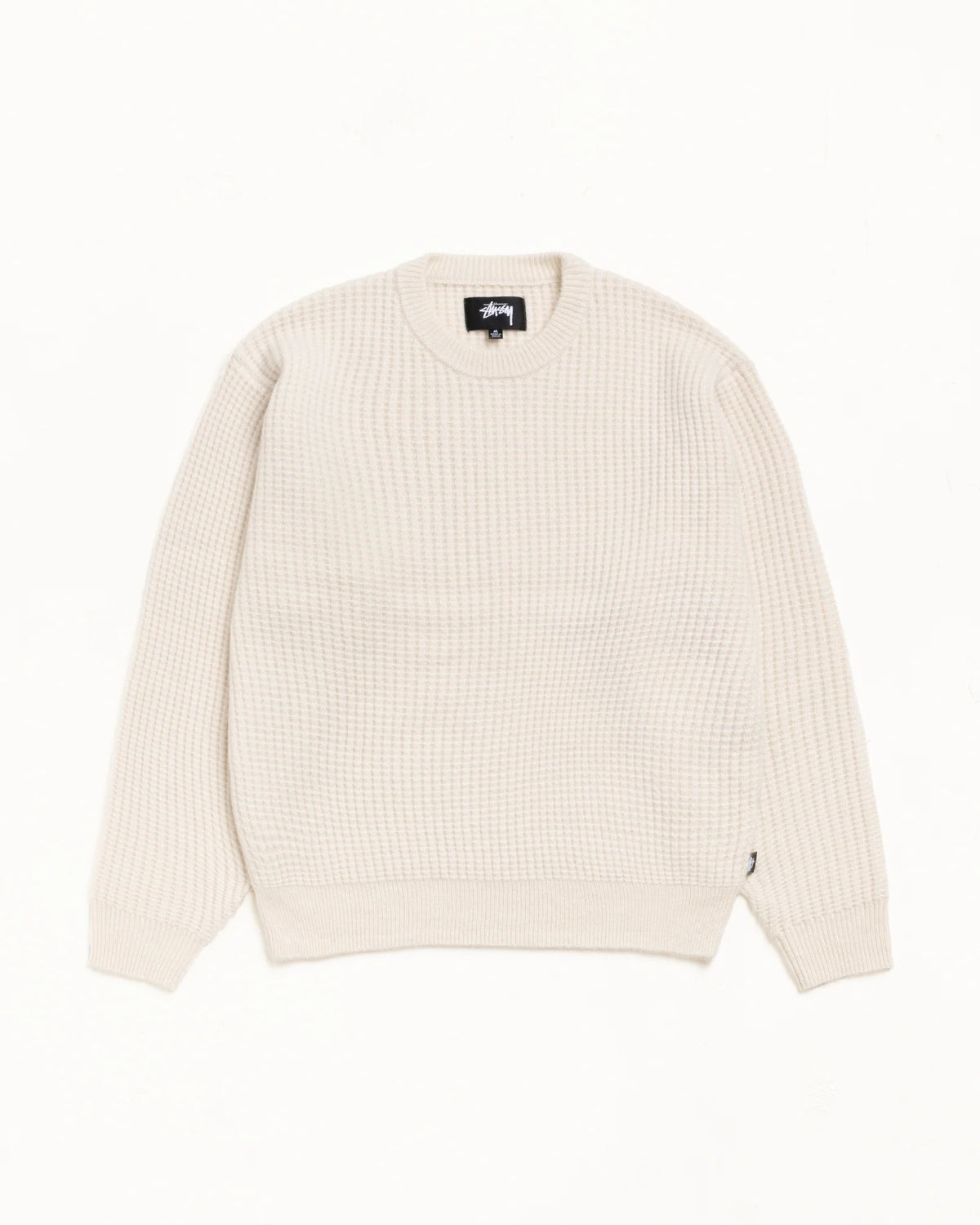 WAFFLE CASHMERE SWEATER
