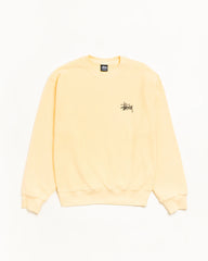 BASIC STÜSSY CREW GARMENT DYED