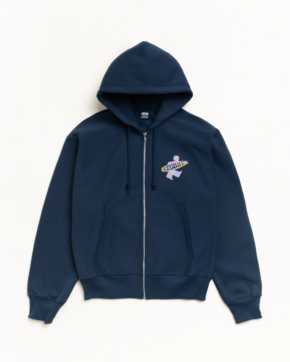 DOT SURF PUFF PRINT ZIP HOODIE