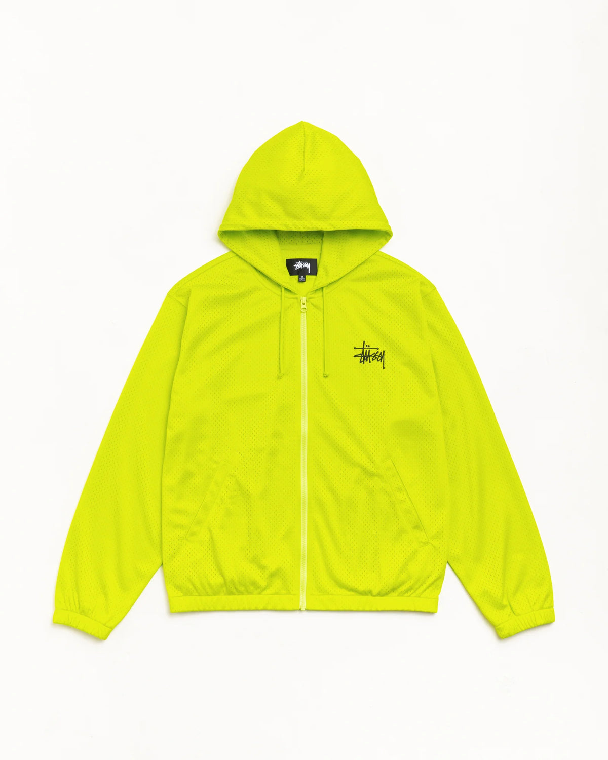 ATHLETIC MESH ZIP HOODIE