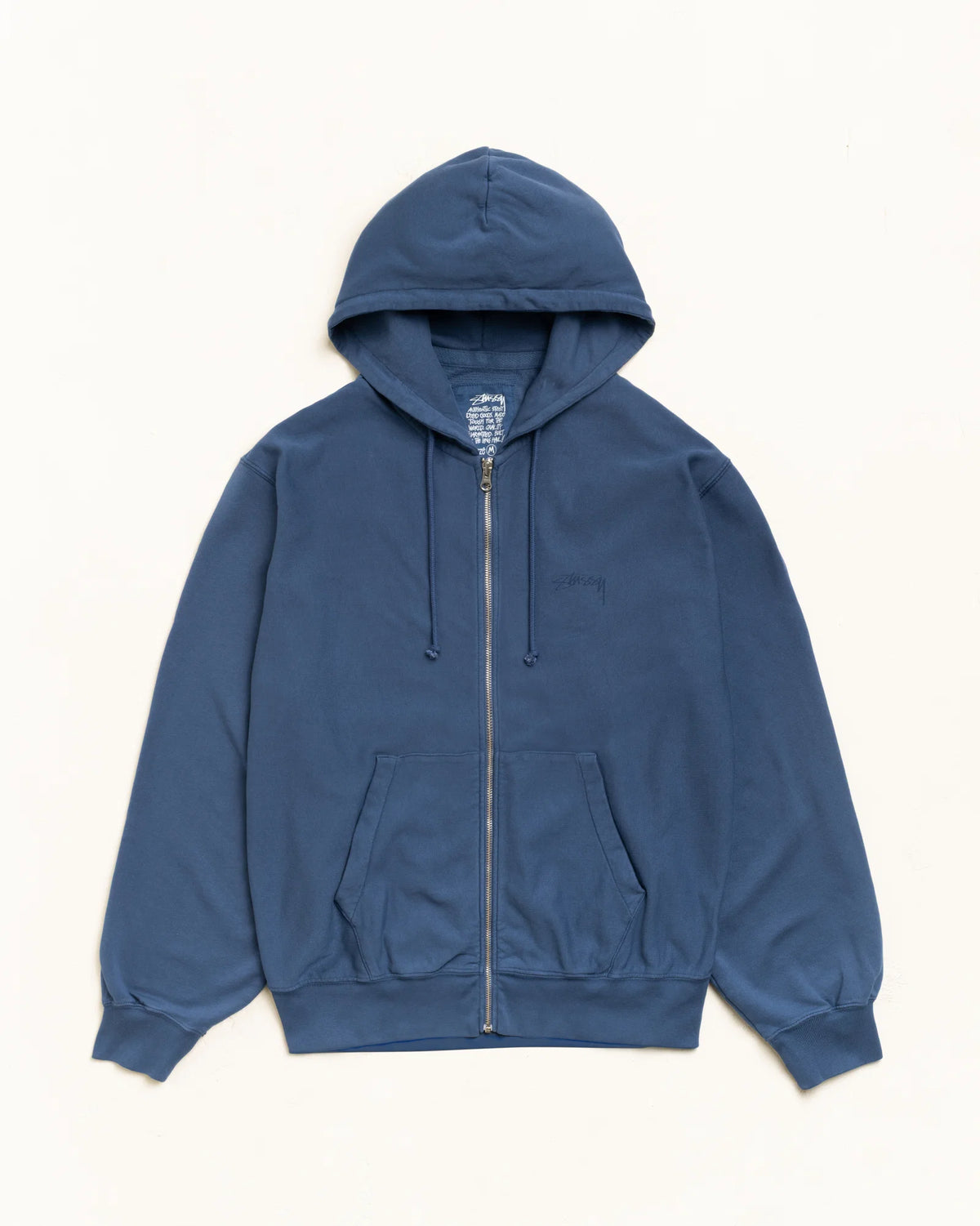 LIGHTWEIGHT TERRY ZIP HOODIE