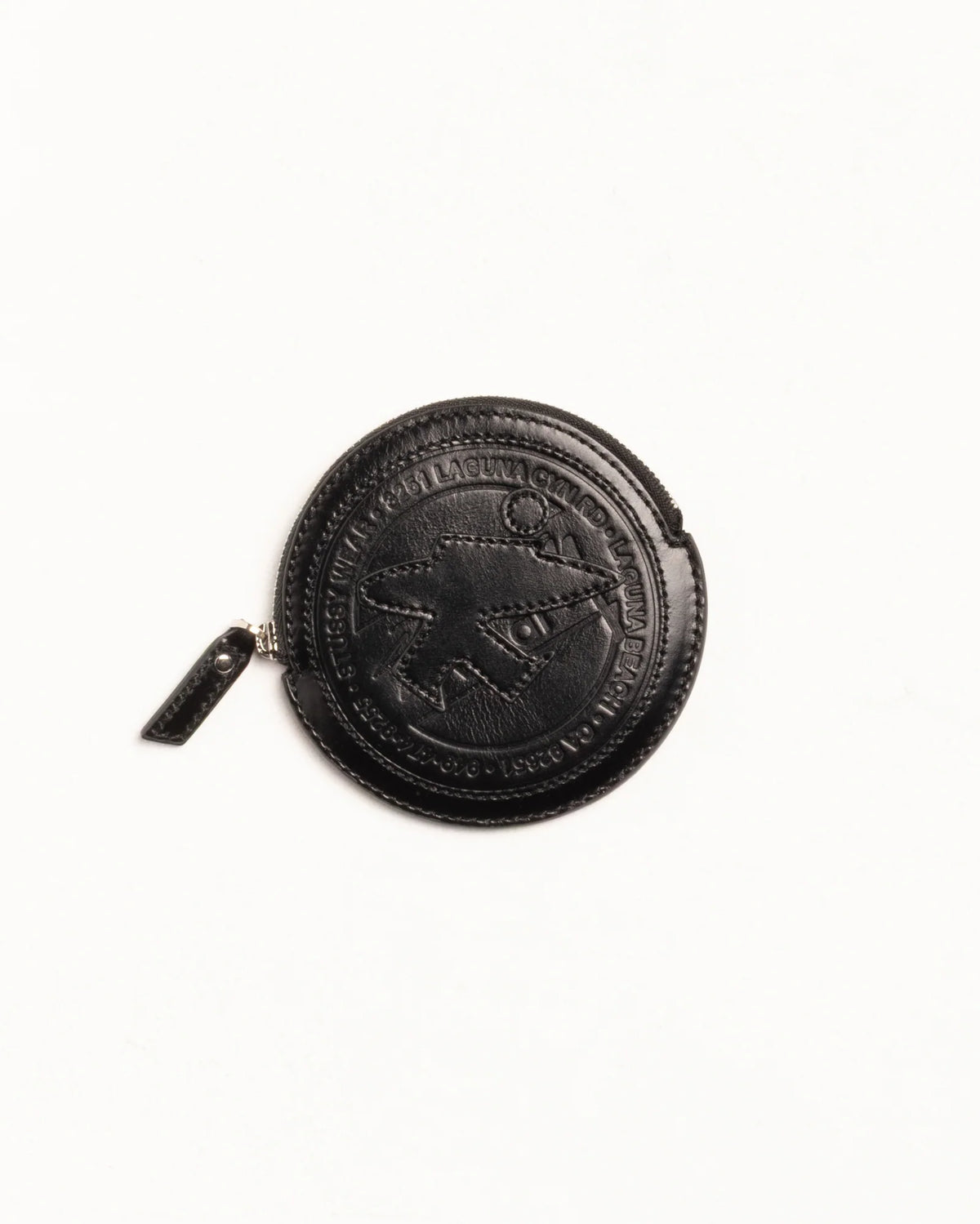 SURF DOT LEATHER POUCH