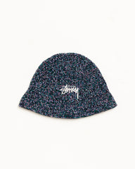 HEMP STOCK KNIT BUCKET HAT