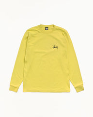 BASIC STÜSSY LS TEE PIGMENT DYED