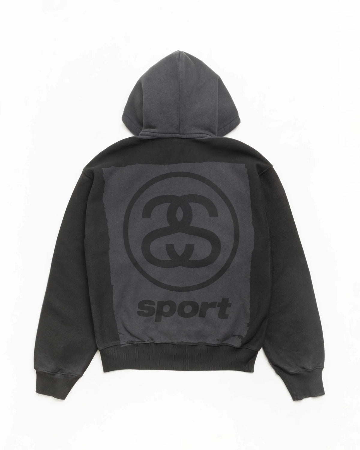 LINK SPORT ZIP HOODIE GARMENT DYED