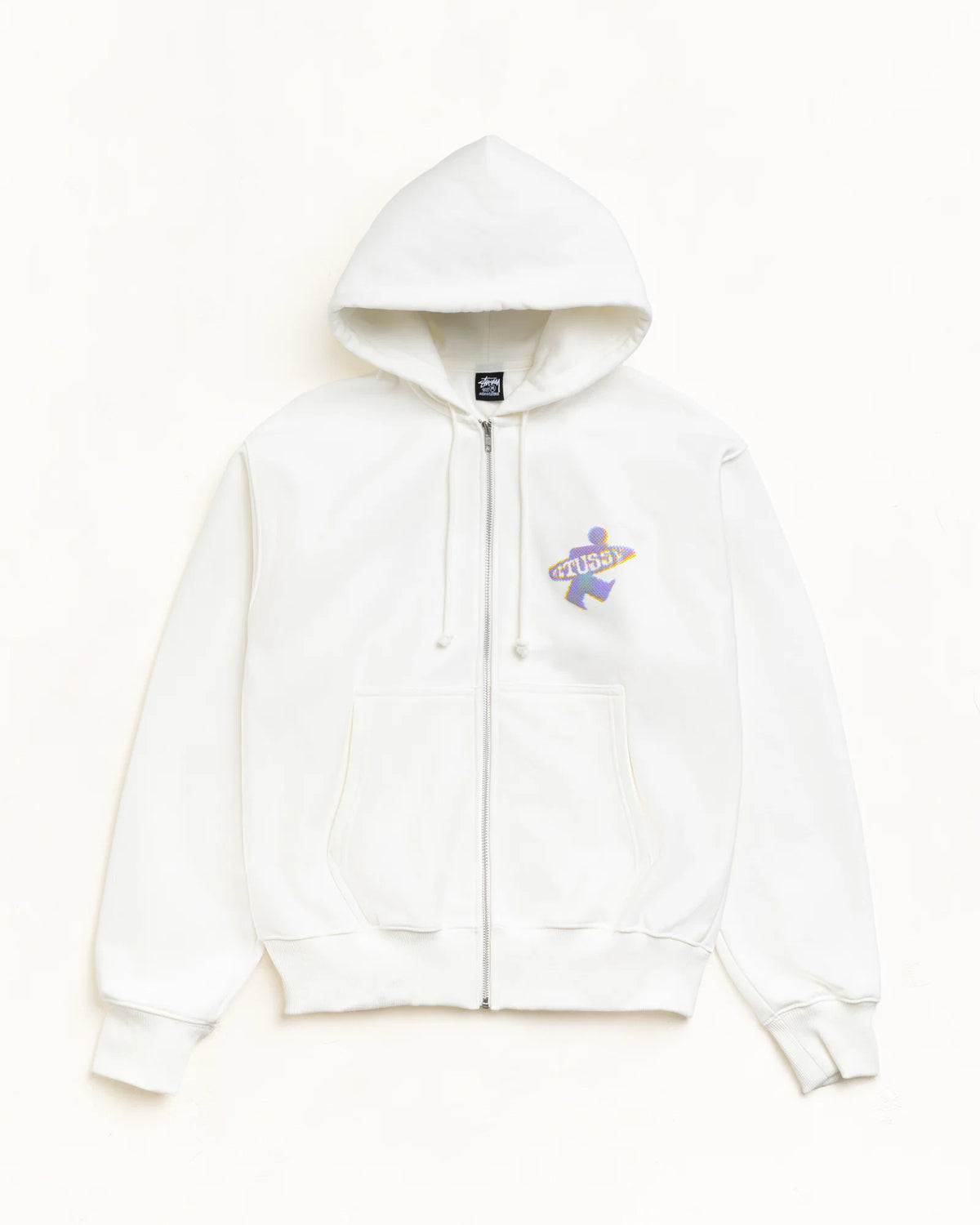 DOT SURF PUFF PRINT ZIP HOODIE