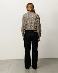 ANIMAL PRINT FLANNEL SHIRT
