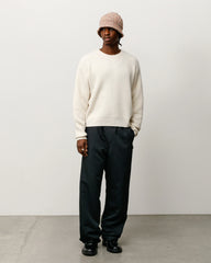 WAFFLE CASHMERE SWEATER