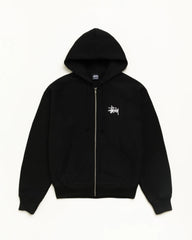 BASIC STÜSSY ZIP HOODIE